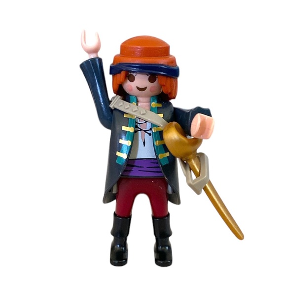 Playmobil Pirate Figure With Sword - Picture 1 of 6